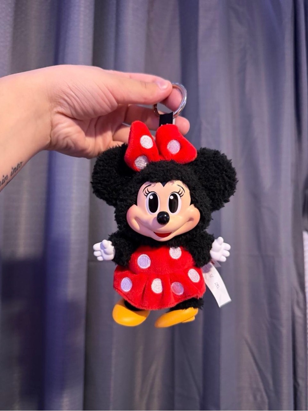 POP MART Mickey Family Vinyl Plush Pendant Minnie Mouse